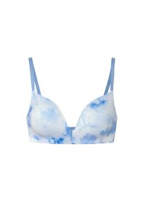 Tchibo - Softschalen-BH mit Batik-Print - Damen - Gr. 85B - wei&szlig;