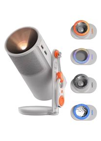 Xgimi MoGo 4 - Exclusive set (HD ready, 1.2:1), Beamer, Silber