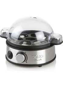 Domo Eierkocher Trenta, Eierkocher, Schwarz, Silber