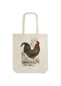 Sköna Ting, Tasche, Umhängetasche aus Baumwolle STBAG39 Rooster Shopper