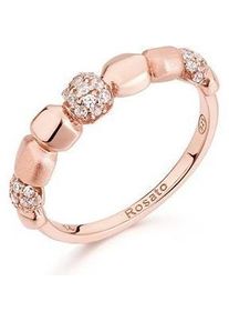 Rosato, Ring, Original bronze ring with zircons Into the blue RZIB35 - Circuit: 52 mm, (52)