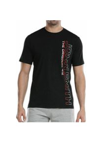John Smith, Herren, Sportshirt, Herren Kurzarm-T-Shirt Jalde Schwarz (M), Schwarz, M