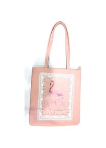 Fresh, Tasche, Grosse Tasche Flaming Tropical Paradise Handtasche, Rosa