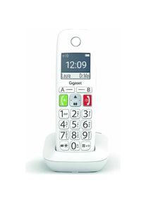 Gigaset E290, Telefon, Weiss
