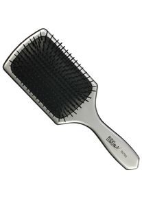 Caso, Haarbürste + Kamm, EUROSTIL Chrom Metall Rechteckige Bürste 200g - Standard