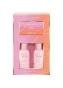 Baylis & Harding, Beauty Geschenkset, K&ouml;rperpflege-Geschenkset Jojoba-, Vanille- und Mandel&ouml;l 3-tlg (K&ouml;rperpflegeset)