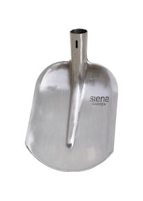 siena GARDEN, Spaten + Schaufel, Emsl&auml;nder Schaufel ohne Stiel Gr&ouml;sse 00 1/2 silber