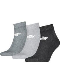 Puma, Unisex, Sportsocken, Elements Unisex Plain Quar Socken (35 - 38)