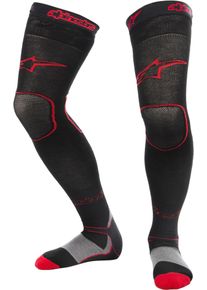 Alpinestars Long MX, socks , color: Black/Red , size: L/XL