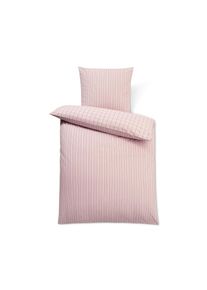 Tchibo - Pościel bawełniana premium - kolor: różowy