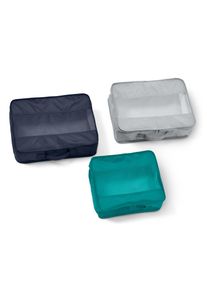 Tchibo - Organizery podróżne - kolor: szary/niebieski