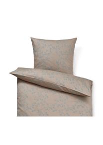 Tchibo - Pościel z satyny - kolor: niebieski/brązowy