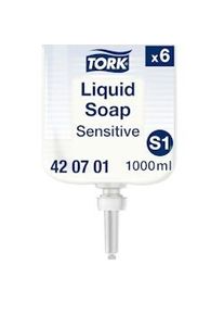 Tork 420701 Jabón líquido extra suave 1l 6 uds/envase.