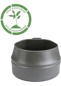 Wildo Green-Line Fold-A-Cup, foldable cup , color: Olive , size: 200 ml