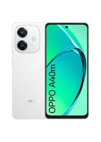 Smartphone marca oppo a40 6.72" hd+ 128gb ram 6(+6)gb color blanco
