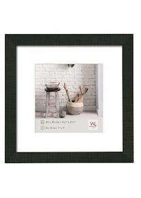 walther + design Marco de madera Home 30x30 cm NEGRO