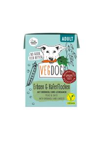 VEGDOG Adult Erbsen & Haferflocken im Tetra Pak 10x200g