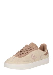 TOMMY HILFIGER Låg sneaker 'HERITAGE' camel / ecru Storlek 37