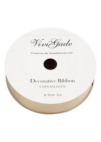 Creativ Company - Gift ribbon Matt Gold 25m