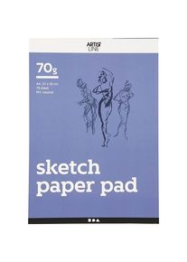 Creativ Company Sketchpad White A4 70gr 70 Sheets