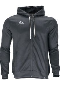Acerbis Sports Tagete, felpa con cappuccio e zip , colore: Grigio Scuro , dimensione: XXL