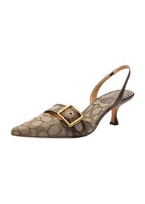 Coach Escarpins à bride arrière 'Margot' marron taille 8