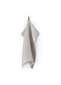 Viskestykke med halv linned tern