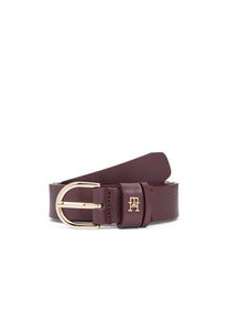 Tommy Hilfiger , Lederg&uuml;rtel &raquo;ESSENTIAL EFFORTLESS 2.5 cm breit GOLD&laquo; , Marzemino