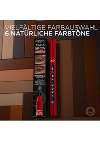 L'ORÉAL PARIS , Damen , Augenbrauen-Stift »Infaillible Faux Brow Augenbrauenstift« , transparent , Ultrafeine Doppelspitze und Formel für...