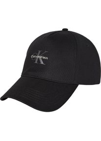 Calvin Klein Jeans , Baseball Cap »MONOLOGO PRINTED BASEBALL CAP« Mit festem Schirm , Black