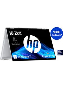 HP, Convertible Notebook &raquo;OmniBook X Flip 16-as0252ng&laquo; 40, 64 cm / 16 &prime;&prime; Intel Ultra 7 ARC140V 512 GB SSD, Glacier Silver,
