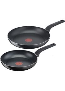Tefal , Pfannen-Set »Easy Cook & Clean, Antihaftbeschichtung, nicht induktionsgeeignet« Aluminium Set, 2x Bratpfannen Ø 24/28 cm, 2 Stk. tlg....