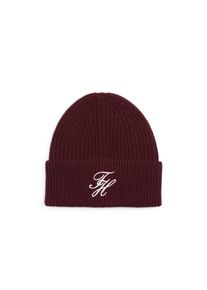 Tommy Hilfiger , Beanie »TOMMY SCRIPT CASHMERE« , Marzemino