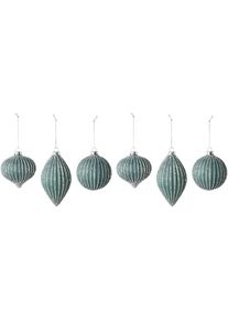 LeGer Home by Lena Gercke , Weihnachtsbaumkugel »Farina, Weihnachtsdeko, Christbaumschmuck, Christbaumkugeln Glas« 3 Designs im Set: Höhe des...