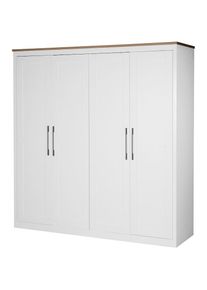 OTTO home , Kleiderschrank »Büsum Schlafzimmer Schrank Otto ́s Choice« stabile robuste Bauweise mit optimaler Aufteilung , weiß