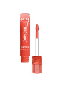 NYX , Damen , Lipgloss »Professional Makeup Jelly Job Lip Gloss« , orange , No filler, just jelly-gloss -pflegender Gloss für optisch vollere Lippen