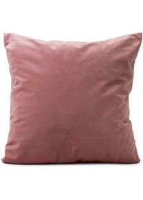 Gözze , Dekokissen »California« , altrosa + unifarben , Obermaterial: 100% Polyester. Füllung: 100% Polyester , B/L: 45 cm x 45 cm