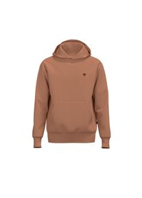 Trigema , Damen , Sweatshirt »Hoodie mit Affe Charly-Stickmotiv« , haselnuss , L , L , Sweat-Qualität, innen angeraut