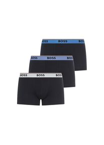 BOSS , Damen , Trunk Packung, 3 Stk. , Open Blue 461 , 3 Stk. , L -3 Stk. , L , 3er Pack Boxershorts von Boss