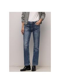 STREET ONE , Damen , Bootcut-Jeans , Medium Blue Random Washed , Länge 30 , 30 -Länge 30 , 30 , Jeans für Damen von Street One