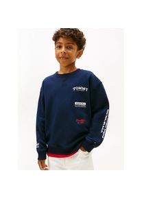 Tommy Hilfiger , Jungen,Kinder,Jugendliche , Sweatshirt , Dark Night Navy , 12 (152) , 12 (152) , Sweatshirt von Tommy Hilfiger für Jungen