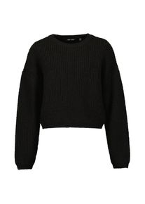Blue Seven , Kinder , Strickpullover »Teenager Mädchen Pullover« , 9990 - SCHWARZ , 176 , 176 , Trendige Prints und modische Details sorgen für...