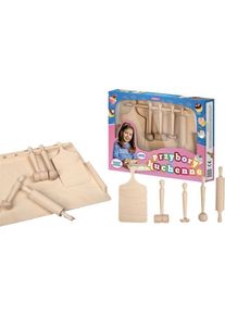 Magiera Grosse Küchenutensilien aus Holz in einer Box - ZKD