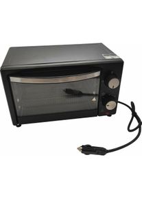 HTC Equipements Gaskocher ELECTRIC OVEN 300 W, Kleinbackofen, Schwarz