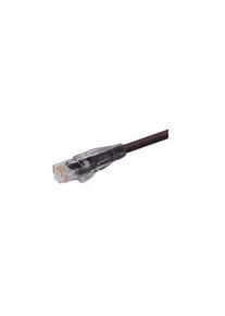 L-Com TRD, 10 ft, Black RJ45 to Male RJ45 Male Polyvinyl Chloride Sheath, CAT5e, 3.05m, Zwart - TRD815BLK-10