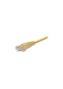L-Com TRD, 5 ft, Yellow RJ45 to Male RJ45 Male Polyvinyl Chloride Sheath, CAT5e, 1.52m, Geel - TRD815Y-5
