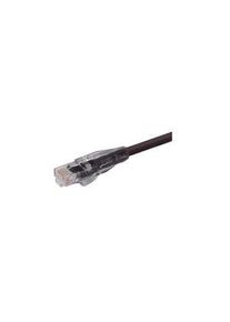 L-Com TRD, 5 ft, Black RJ45 to Male RJ45 Male Polyvinyl Chloride Sheath, CAT5e, 1.52m, Zwart - TRD815BLK-5