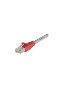 L-Com TRD, 15 ft, Grey RJ45 to Male RJ45 Male, Aluminium/Polyester Foil Polyvinyl Chloride Sheath, CAT5e, 4.57m, Grijs - TRD855XCR-15