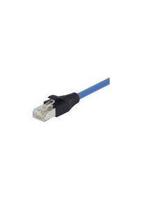 L-Com TRD, 5 ft, Blue RJ45 to Male RJ45 Male, Aluminium/Polyester Foil Polyvinyl Chloride Sheath, Blauw - TRD855SCRBL-5