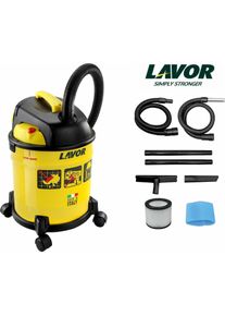 Lavor, Industriestaubsauger, Odkurzacz Warszta.Freddy 4in1 20l Stalowy Zbiornik żółty (Nass-Trockensauger)
